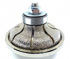 Freza Diamantata Profil F20mm pt. Marmura, Granit si Gresie - DXDY.FGM.D75F20 - Img 3