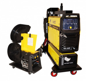 Invertor sudare MIG/MAG ProWELD MIG 500P profesional, racire cu lichid, derulator detasabil, sudura aluminiu - Img 3