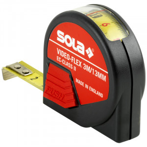 Ruleta SOLA VIDEOFLEX VF3 cu fereastra de citire pentru masuratori din colt - Img 3
