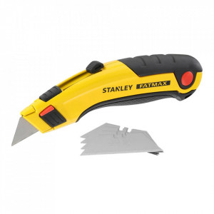 Stanley 0-10-778, cutter fatmax cu lama retractabila, 180 mm, latime lama 62 mm, blister - Img 1