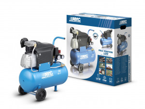 Compresor de aer cu piston - 1.5 kW, 220 L/min, 10 bari - Rezervor 24 Litri - ABAC-POLE-POSITION-L20 - Img 4