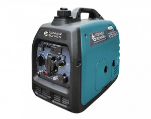 Generator de curent 3.1 kW inverter HIBRID GPL + benzina Konner & Sohnen - KS-3100iG-S - Img 1