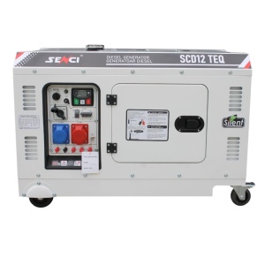 Generator insonorizat Senci SCD12 TEQ putere max 12,5kVA 230V/400V, Diesel, fara ATS - Img 3
