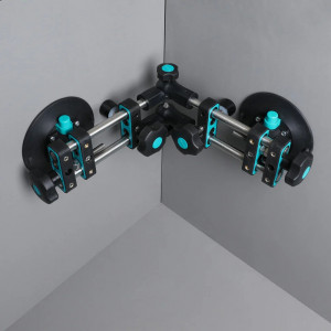 Sistem de fixare si ajustare multi-unghi, cu 2 ventuze cu vaccum pt. placi ceramice - BIHUI-LFTFV6