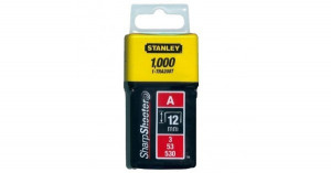 Stanley 1-TRA208T Capse standard 12 mm / 1/2" 1000 buc. tip a 5/53/530