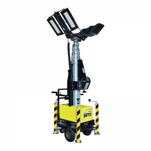 Turn de lumina SETO LIGHT TOWER 1200 Flux luminos: 168.000 lm inaltime 7 metrii - Img 1