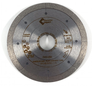 Disc DiamantatExpert pt. Taieri Extra Fine in Portelan Dur 115x22.2 (mm) Ultra Premium - DXWD.CUSK.115 - Img 1
