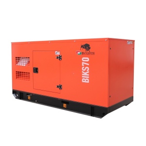 Generator de curent insonorizat Bisonte BIKS70, insonorizat, Pmax 69kVA 400V ATS inclus - Img 2