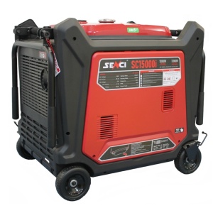 Generator inverter monofazat SENCI SC15000iE 13.0 kW 230V electric start 2 telecomenzi ATSR - Img 7