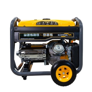 Generator pe Benzina Monofazat KOMPAK K9000E – 230V, 8.3 kW Max, AVR, Pornire Electrica - Img 6