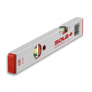 Nivela din aluminiu SOLA AZB, 20cm, 2 bule FOCUS - Img 1