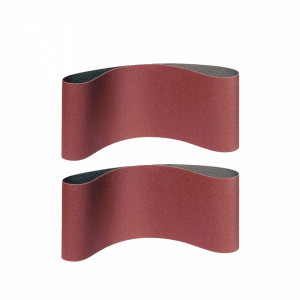 Set 2 benzi slefuire, granulatie 80, 76x457mm