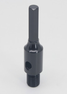 Adaptor carote M16 pentru utilizare la masini cu prindere Hexagonala sau mandrina cu bacuri - DXDY.0117.HEX - Img 1