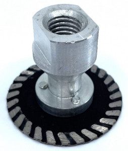 Disc DiamantatExpert pentru gresie portelanata, placi dure 50mm x M14 Premium - DXDY.DP50 - Img 4