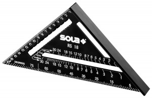 Echer căpriori multifuncțional din aluminiu, RS 18 - Sola-56160101 - Img 1