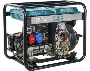 Generator de curent 7.5 kW diesel - Heavy Duty - Konner & Sohnen - KS-9100DE-1/3-HD-ATSR - Img 3