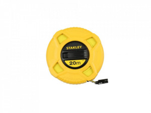 Ruleta inchisa standard cu banda fibra de sticla Stanley 20m