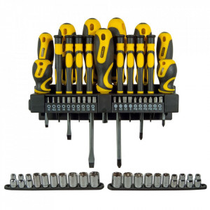 Stanley STHT0-62143, set 57 de surubelnite, blister - Img 4