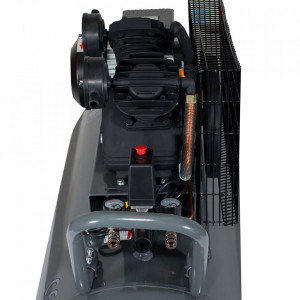 Compresor aer, 250L, 8bar, 324L/min, monofazat, angrenare curea Stager HMV0.25/250 - Img 3