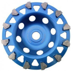 Cupa diamantata segment "sageti" - Beton/Acoperiri 180x22.2mm Premium - DXDH.4997.180