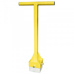 Dispozitiv manual de compactat si tasat, pentru borduri, cap nylon, tip PNDR-N - Img 1