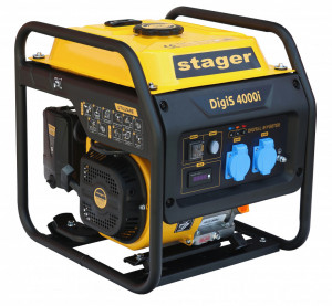 Generator digital invertor open-frame 4kW, monofazat, benzina Stager DigiS 4000i - Img 1