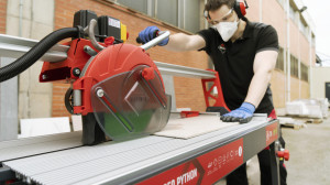 Masina de taiat gresie, faianta si placi 98cm, 1.1kW, DC-250 850 PYTHON 230V-50 Hz. - RUBI-56941 - Img 4