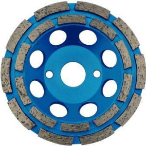 Cupa diamantata rand dublu diamant pt. Abrazive 100x22.2mm Premium - DXDH.4507.100AB