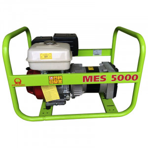 Generator de curent monofazat 4.6 kW Pramac MES5000 motor Honda GX270 - Img 4