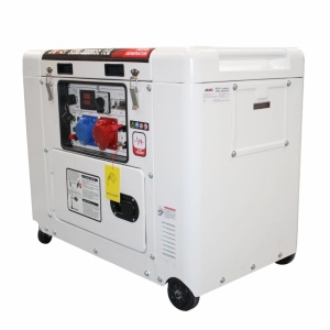 Generator insonorizat diesel SENCI SCDG-10000SE TEQ Pmax 9.4kVA 230V/400V pregatire ATS inclusa - Img 2
