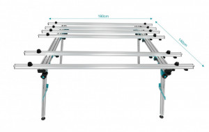 Masa modulara de lucru pt. placi mari 1800x1400 (mm) - BIHUI-LFWB - Img 2