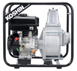 Motopompa ape semimurdare KOSHIN STV-100X-BAE motor Koshin K300 Ø 100 mm debit 90 mc/h