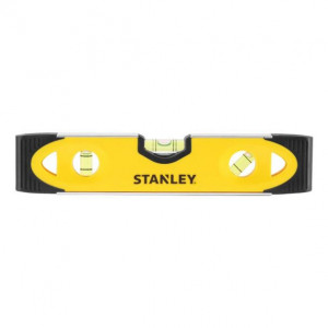 Nivela Stanley Torpedo din plastic cu cadru din aluminiu magnetica 230 mm