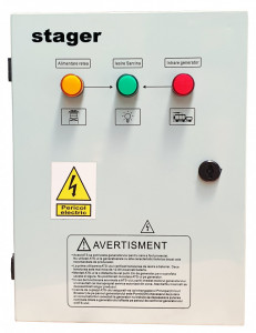 Panou de automatizare monofazata Stager YPA20063F12S, 63A, 12Vcc, protectie - Img 6