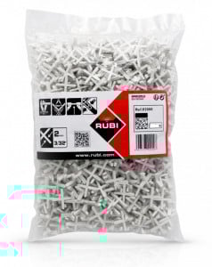 Distantiere ( Cruciulite ) pt. placi - gresie si faianta - Rost 2 mm - 1000 buc - RUBI-2000 - Img 2
