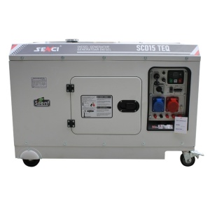 Generator insonorizat Senci SCD15 TEQ putere max 15kVA 230V/400V, Diesel, fara ATS