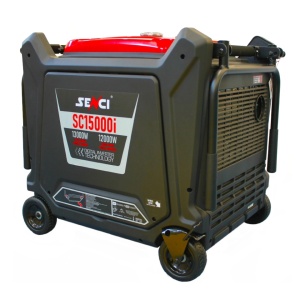 Generator inverter monofazat SENCI SC15000iE 13.0 kW 230V electric start 2 telecomenzi ATSR - Img 5