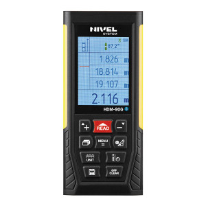 Telemetru cu laser verde, USB Bluetooth 90m, HDM-90G - Nivel System - Img 3