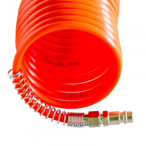 Furtun de aer spiralat cuple rapide 10 m - Img 3