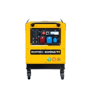Generator Diesel Insonorizat KOMPAK KD10000SE-T FULL POWER – 400/230V, 10.6 kVA Max, AVR, ATSR - Img 2