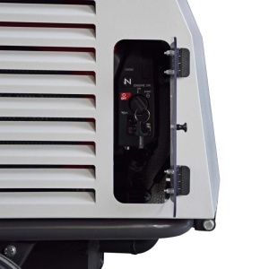 Motocompresor ROTAIR VRK 16 AE presiune 6 bar debit 1600 l/min motor Honda GX 630 20.8 cp - Img 2