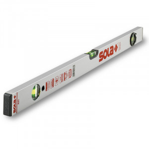 Nivela din aluminiu SOLA AVD 40 cm, 2 bule + 1 reglabila - Img 1