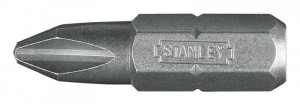 Stanley 3-68-946 Biti 1/4" Phillips PH2 x 25mm - 100 buc