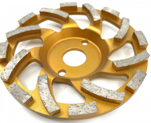 Cupa diamantata segment tip ventilator - Beton/Abrazive 125x22.2mm Premium - DXDY.PSCC.125 - Img 3