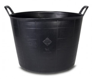 Galeata FLEXTUB plastic neagra Nr.3 (40 L.) Heavy Duty - RUBI-88778