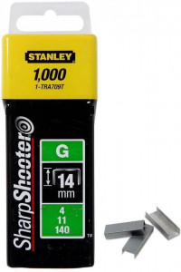 Stanley 1-TRA709T Capse de inalta calitate 14 mm / 9/16"1000 buc. tip g 4/11/140