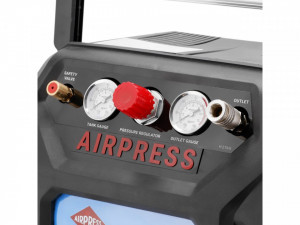 Compresor cu piston, fara ulei - Blue Series 1.1kW, 215 L/min - Rezervor 6 Litri - AirPress-H215/6-36943 - Img 4