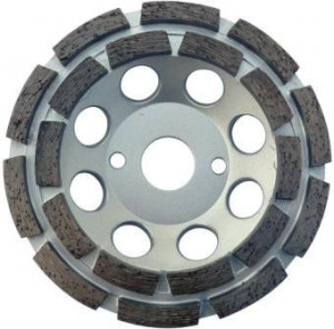 Cupa diamantata rand dublu diamant - Beton/Abrazive 100x22.2mm Profesional Standard - DXDH.4407.100