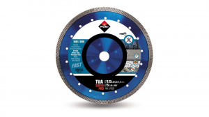 Disc diamantat pt. materiale foarte dure 125mm, TVA 125 SuperPro - RUBI-31933