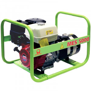 Generator de curent monofazat 4.6 kW Pramac MES5000 motor Honda GX270 - Img 1